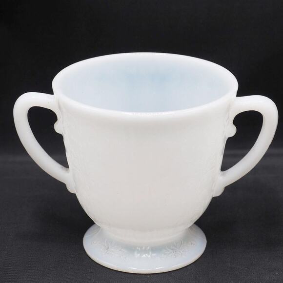 Macbeth Evans American Sweetheart White Creamer Sugar Set - Picture 2 of 6